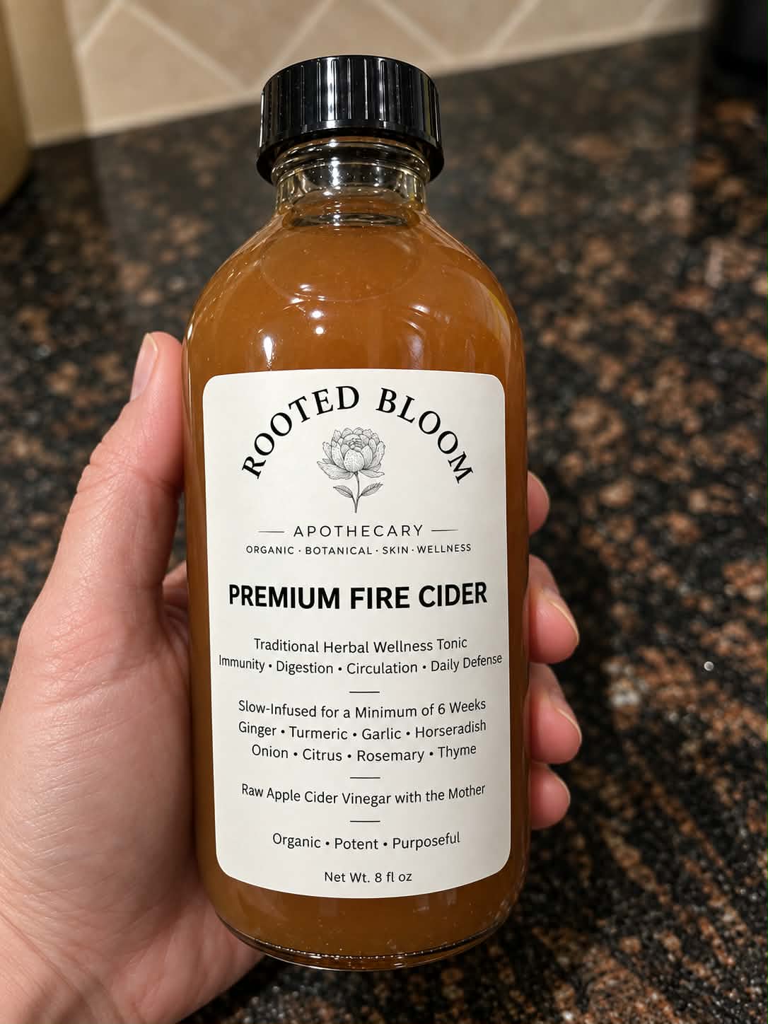 Premium Fire Cider 8 oz