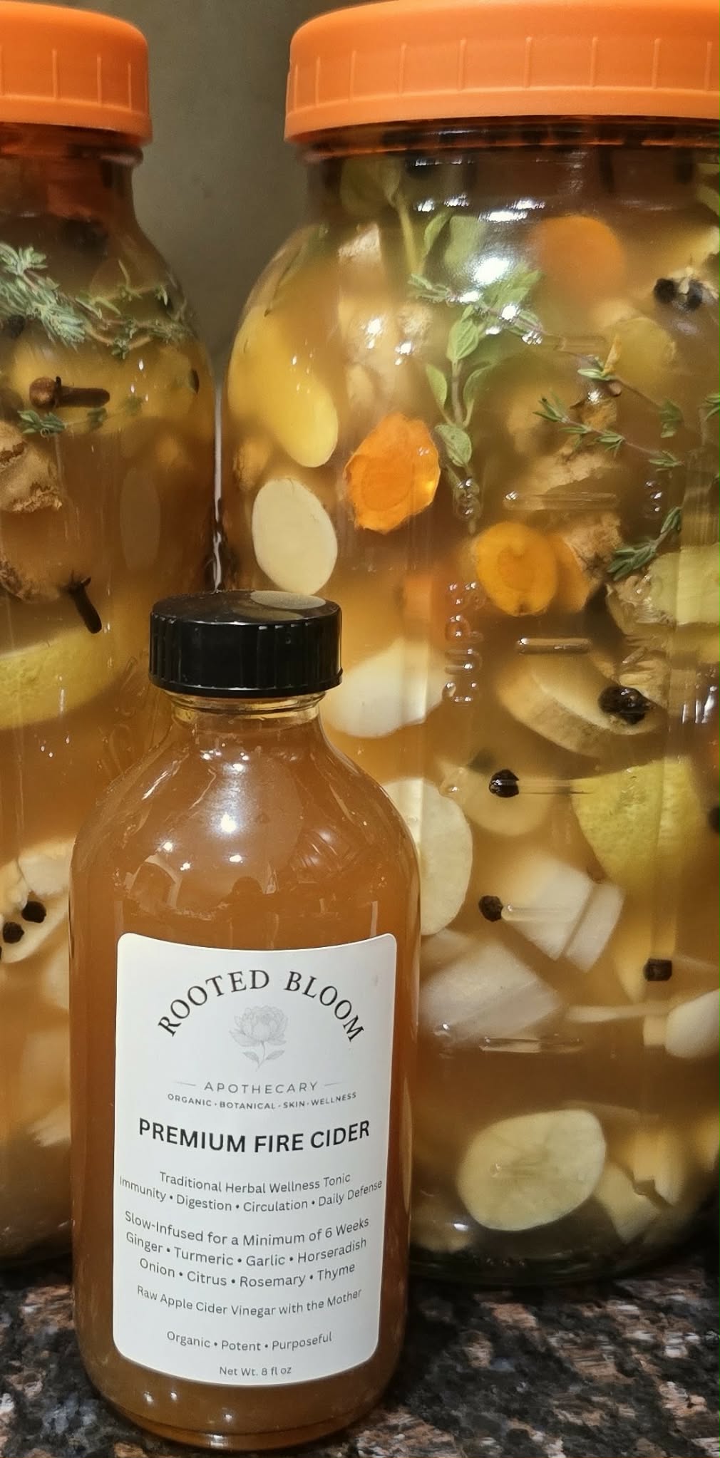 Premium Fire Cider 8 oz
