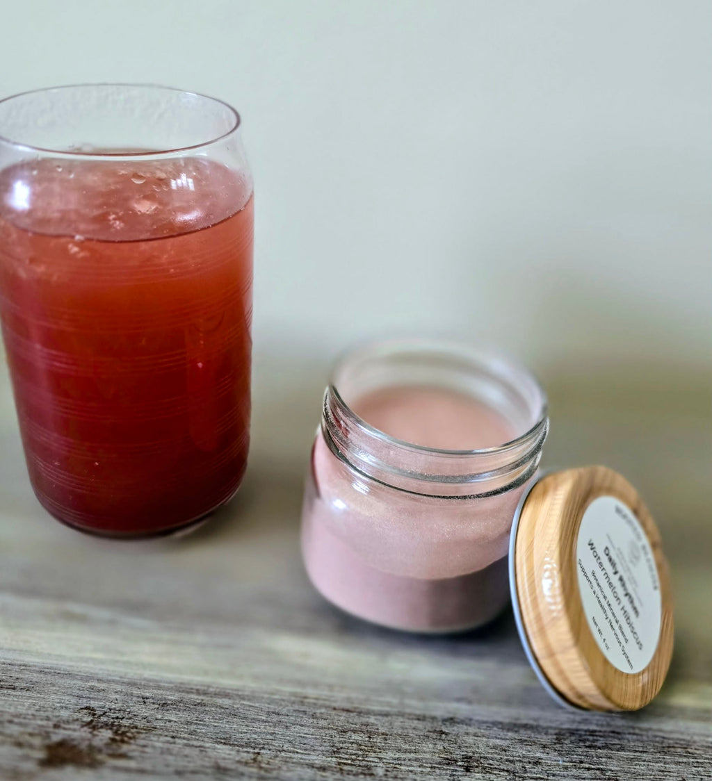 Daily Rhythm Botanical Mineral Drink Powder - Watermelon Hibiscus