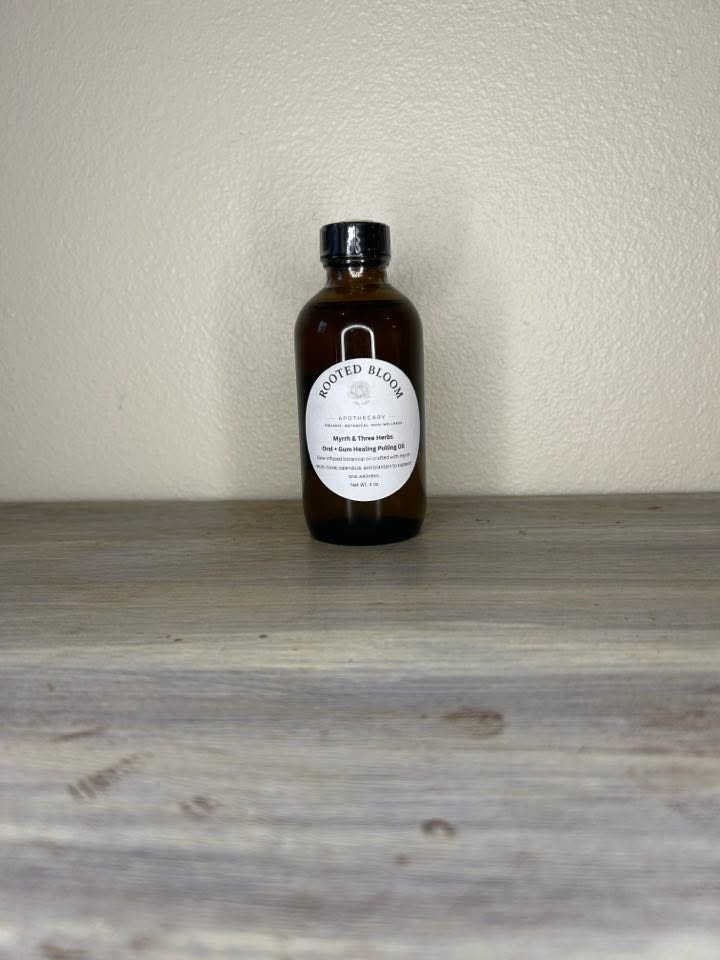 Myrrh & Three Herbs - Oral + Gum Healing Pulling Oil