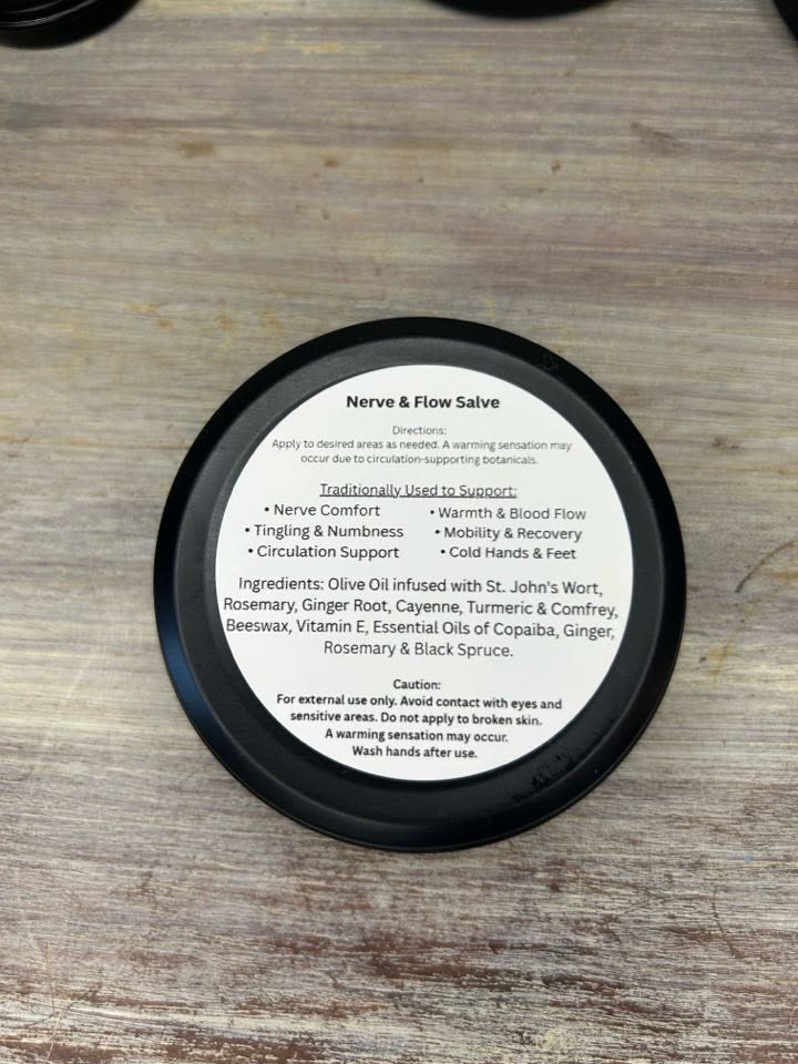 Nerve & Flow Restore Salve 2oz