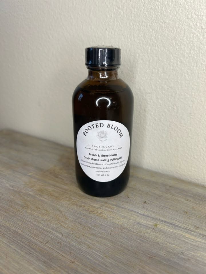Myrrh & Three Herbs - Oral + Gum Healing Pulling Oil