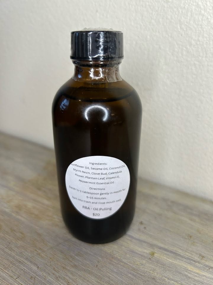 Myrrh & Three Herbs - Oral + Gum Healing Pulling Oil