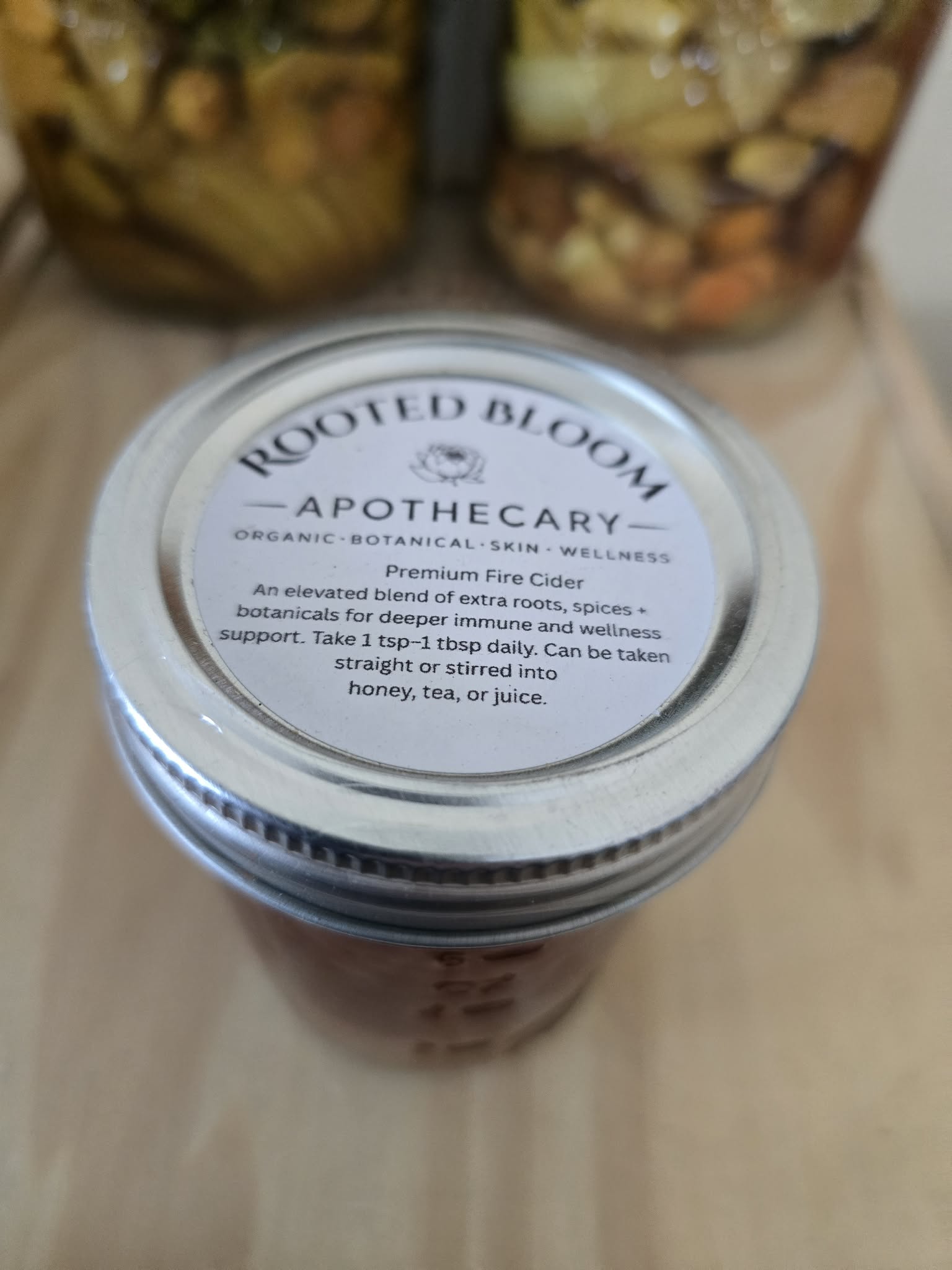 Premium Wellness Duo - Premium Fire Cider + Premium Elderberry (Local Pickup Only)