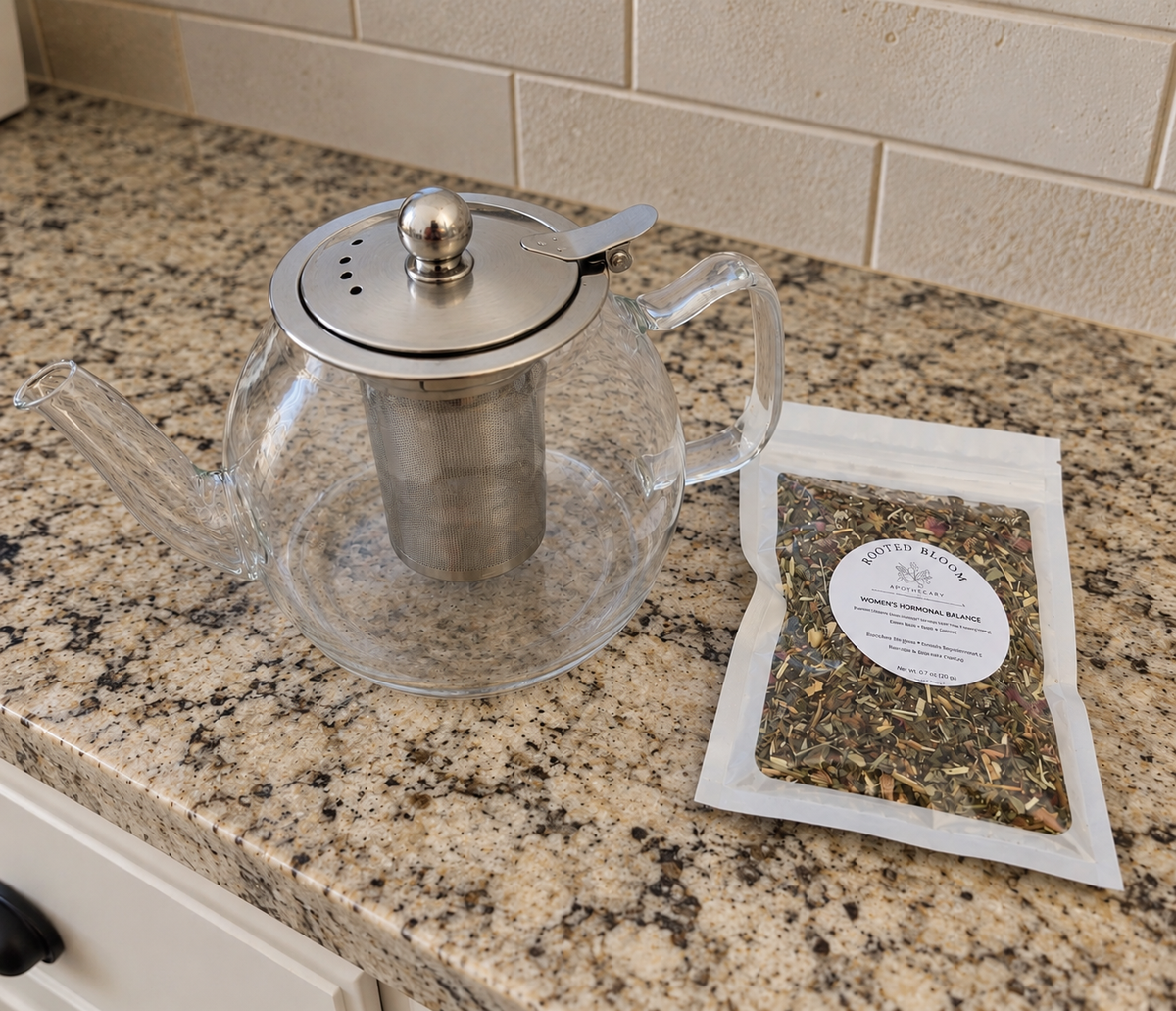 Dublin Borosilicate Glass Teapot