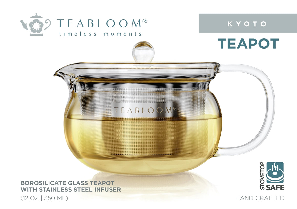 Kyoto 12 oz Glass Teapot