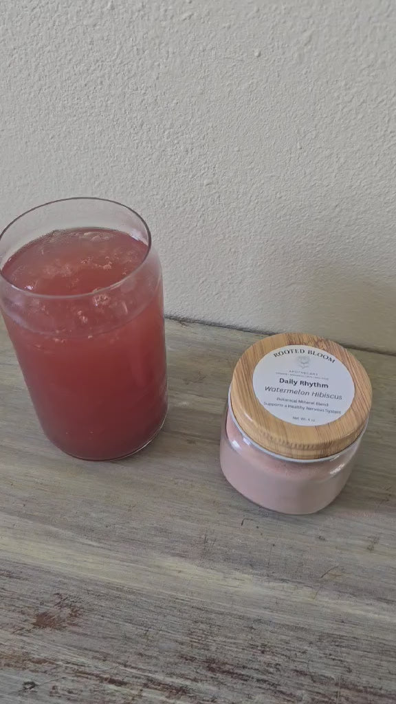Daily Rhythm Botanical Mineral Drink Powder - Watermelon Hibiscus